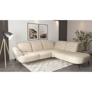 Sit & More ROHOVÁ SEDAČKA, textil, piesková vyobraziť