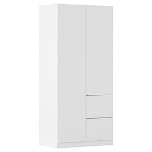 Rauch Möbel SKRIŇA S OTOČNÝMI DVERAMI, biela, 91/197/54 cm vyobraziť