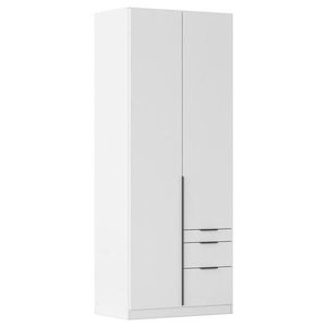 Rauch Möbel SKRIŇA S OTOČNÝMI DVERAMI, biela, tmavosivá, 91/229/54 cm vyobraziť