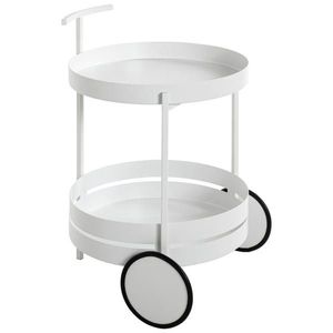 SERVÍROVACÍ VOZÍK, biela, 42/42/61 cm vyobraziť