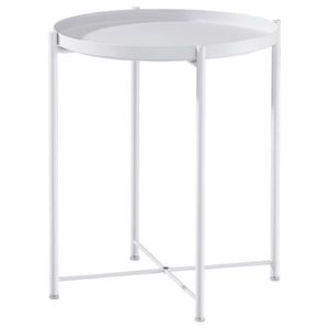 Carryhome PRÍRUČNÝ STOLÍK, biela vyobraziť