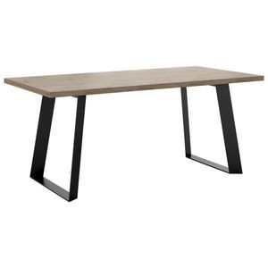 Livetastic JEDÁLENSKÝ STÔL, čierna, koňaková, 180/90/76 cm vyobraziť