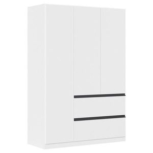 Rauch Möbel SKRIŇA S OTOČNÝMI DVERAMI, biela, 136/197/54 cm vyobraziť