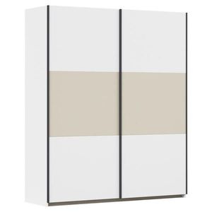 Rauch Möbel ŠAT. SKRIŇA S POSUV. DVERAMI, biela, šampanská, 175/210/59 cm vyobraziť