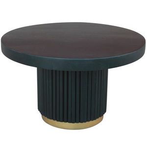 MID.YOU KONFERENČNÝ STOLÍK, čierna, zlatá, drevo, 60/60/36 cm vyobraziť