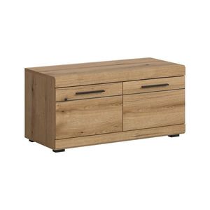 Livetastic LAVICA DO PREDSIENE, tmavý dub, 90/44/40 cm vyobraziť