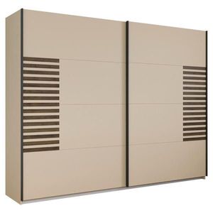 Rauch Möbel ŠAT. SKRIŇA S POSUV. DVERAMI, šampanská, tmavý dub, 271/210/62 cm vyobraziť