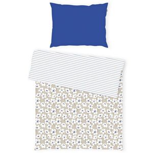 Tom Tailor POSTEĽNÁ BIELIZEŇ, renforcé, modrá, 140/200 cm vyobraziť