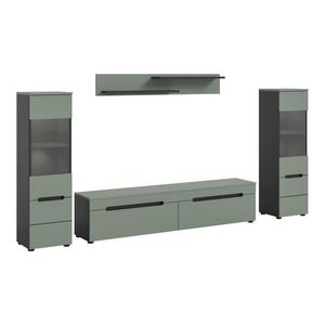 Livetastic OBÝVACIA STENA sivá, sivozelená vyobraziť