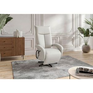 Sit & More KRESLO, koža, biela vyobraziť