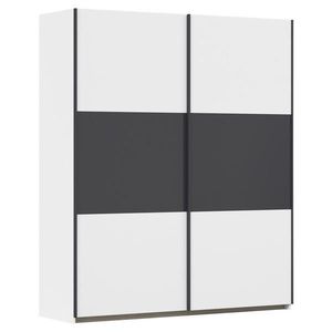 Rauch Möbel ŠAT. SKRIŇA S POSUV. DVERAMI, sivá, biela, 175/210/59 cm vyobraziť