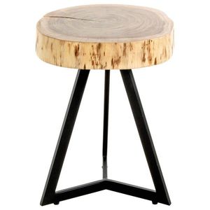 PRÍRUČNÝ STOLÍK, akácia, čierna, farba akácie vyobraziť