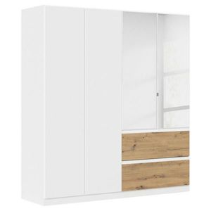 Rauch Möbel SKRIŇA S OTOČNÝMI DVERAMI, biela, dub artisan, 181/197/54 cm vyobraziť