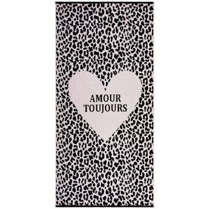 Esposa PLÁŽOVÁ OSUŠKA, 90/180 cm, čierna, biela vyobraziť