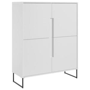 Hom`in VYSOKÁ KOMODA, biela, 101/125/38 cm vyobraziť