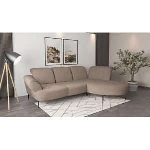 Sit & More ROHOVÁ SEDAČKA, textil, cappuccino vyobraziť