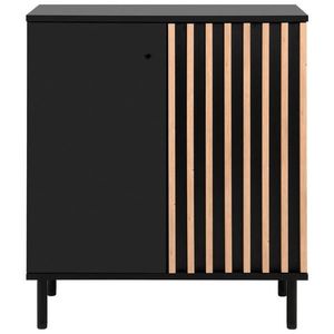 Livetastic KOMODA, čierna, dub artisan, 80/90/40 cm vyobraziť