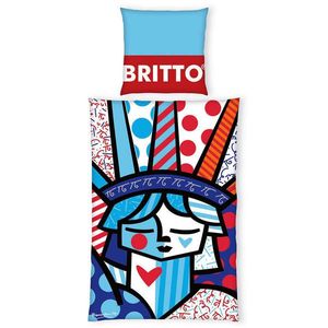 BRITTO OBOJSTRANNÁ POSTEĽNÁ BIELIZEŇ, renforcé, viacfarebná, 135/200 cm vyobraziť