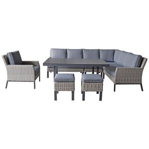 Amatio TERASOVÁ SEDACIA SÚPRAVA kov, plast, sklo, textil vyobraziť