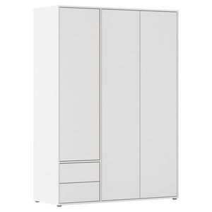 Rauch Möbel SKRIŇA S OTOČNÝMI DVERAMI, biela, 140/194/53 cm vyobraziť