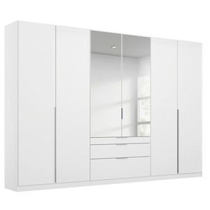 Rauch Möbel SKRIŇA S OTOČNÝMI DVERAMI, strieborná, biela, 271/229/54 cm vyobraziť