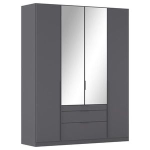 Rauch Möbel SKRIŇA S OTOČNÝMI DVERAMI, sivá, 181/229/54 cm vyobraziť