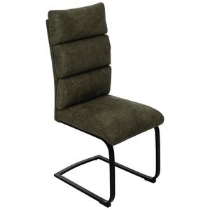 Novel STOLIČKA S PRUŽNÝM PODNOŽÍM, tkaná textília, zelená vyobraziť