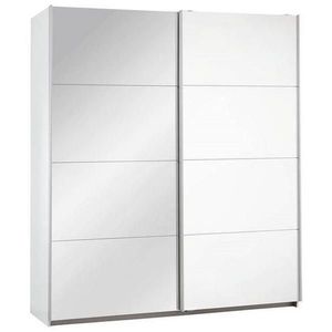 MID.YOU BIELA SKRIŇA SO ZRKADLOM, biela, 181/210/62 cm vyobraziť