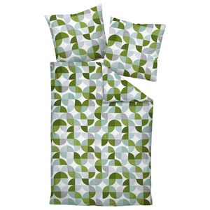 Janine POSTEĽNÁ BIELIZEŇ, makosatén, sivá, zelená, 135/200 cm vyobraziť