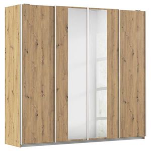 Rauch Möbel ŠAT. SKRIŇA S POSUV. DVERAMI, číra, dub artisan, 226/211/62 cm vyobraziť