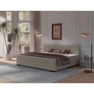 MID.YOU BOXSPRINGOVÁ POSTEĽ, 240/200 cm, béžová vyobraziť