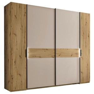 Carryhome KOMBINOVANÁ SKRIŇA, kašmírová, dub artisan, 267/225/62 cm vyobraziť