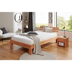 P & B POSTEĽ, 120/200 cm jadrový buk vyobraziť