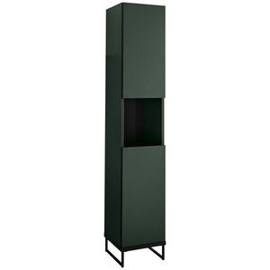 MID.YOU VYSOKÁ SKRINKA, zelená, čierna, zelená, čierna, 30/162/31 cm vyobraziť