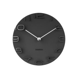 Karlsson NÁSTENNÉ HODINY čierna 42/42/5 cm vyobraziť