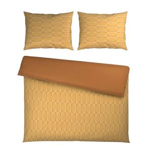 Novel OBOJSTRANNÁ POSTEĽNÁ BIELIZEŇ, satén, žltá, 200/200 cm vyobraziť