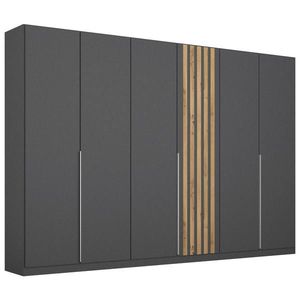 Rauch Möbel SKRIŇA S OTOČNÝMI DVERAMI, sivá, dub artisan, 271/210/54 cm vyobraziť