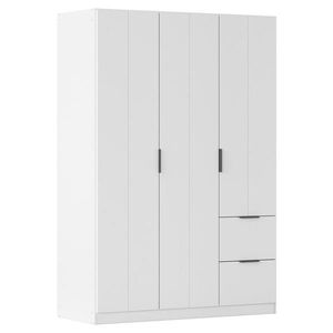 Rauch Möbel SKRIŇA S OTOČNÝMI DVERAMI, biela, 136/197/54 cm vyobraziť