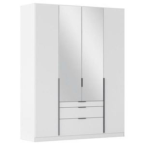 Rauch Möbel SKRIŇA S OTOČNÝMI DVERAMI, strieborná, biela, tmavosivá, 181/229/54 cm vyobraziť