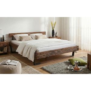 MID.YOU TRÁMOVÁ POSTEĽ, 180/200 cm, hnedá, čierna vyobraziť