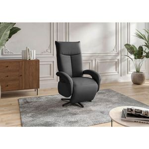 Sit & More KRESLO, koža, čierna vyobraziť