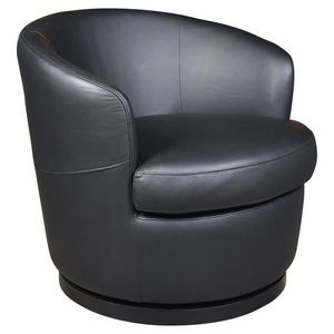 Xora DIZAJNOVÉ KRESLO, koža, čierna vyobraziť