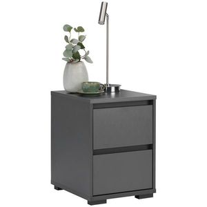 Carryhome NOČNÝ STOLÍK, antracitová, 40/55/48 cm vyobraziť