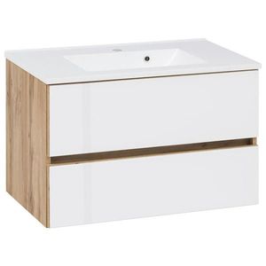 Held SKRINKA S UMÝVADLOM, biela, farba duba, 80 cm vyobraziť