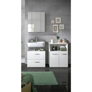 MID.YOU KÚPEĽŇA biela s vysokým leskom vyobraziť