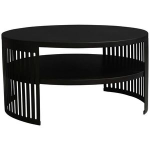 Carryhome KONFERENČNÝ STOLÍK, čierna, drevo, kov, 75/75/40 cm vyobraziť