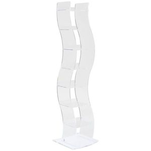 Xora STOJAN NA CD, plast, číra vyobraziť