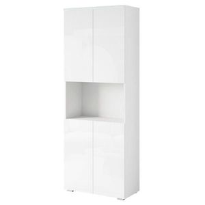 Livetastic KANCELÁRSKA SKRIŇA, biela, biela s vysokým leskom, 68/181, 9/33 cm vyobraziť