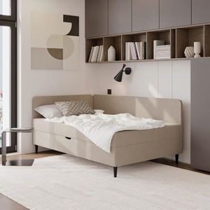 MID.YOU AMERICKÁ POSTEĽ, 90/200 cm, béžová vyobraziť