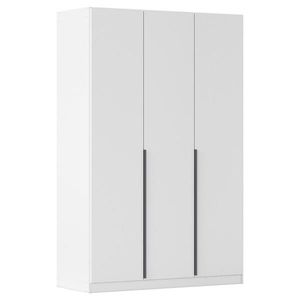 Rauch Möbel SKRIŇA S OTOČNÝMI DVERAMI, biela, tmavosivá, 136/229/54 cm vyobraziť